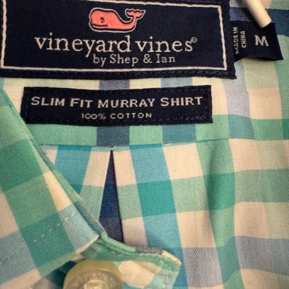 MEN BUTTON UP LONG SLEEVE SHIRT VINEYARD VINES